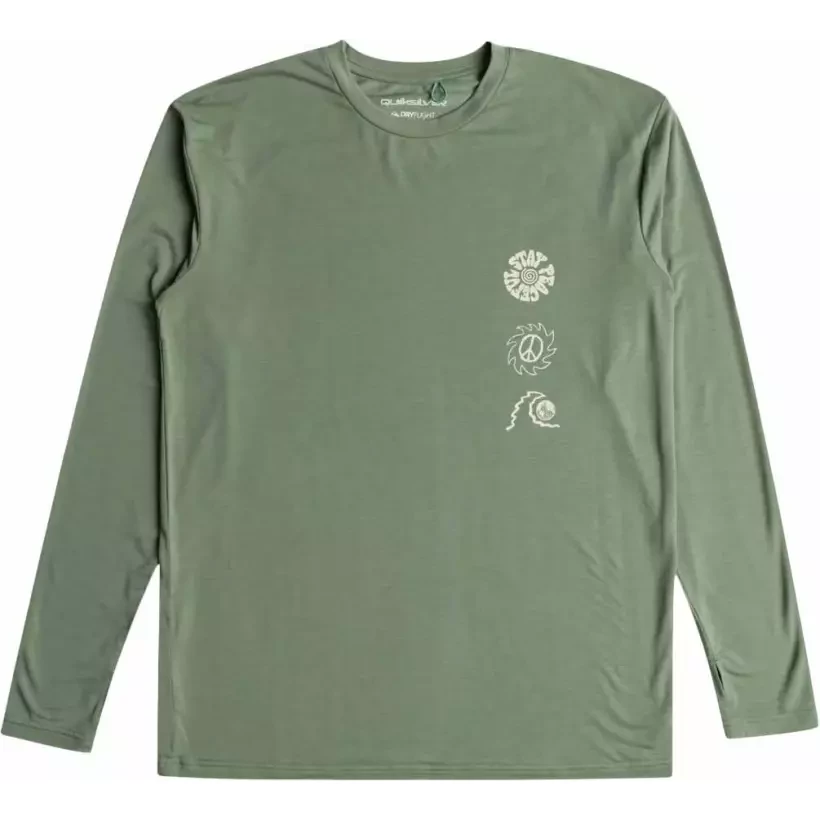 Coastal Run sea spray T-Shirt quiksilver