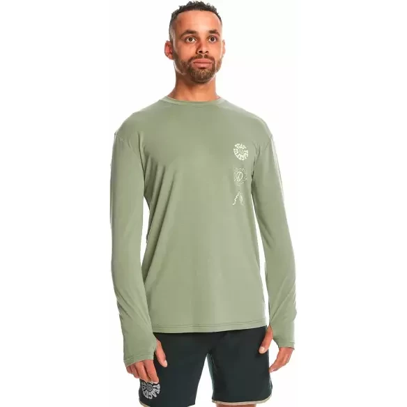 quiksilver Coastal Run sea spray T-shirt