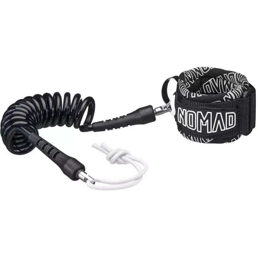 Leash de bodyboard Nomad Pro Wirst White