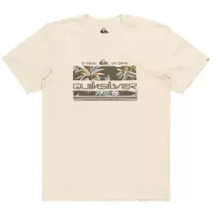Camiseta quiksilver Tropical Rainbow beige