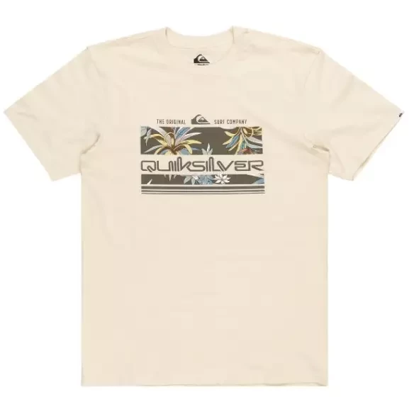 T-shirt Quiksilver Tropical Rainbow beige