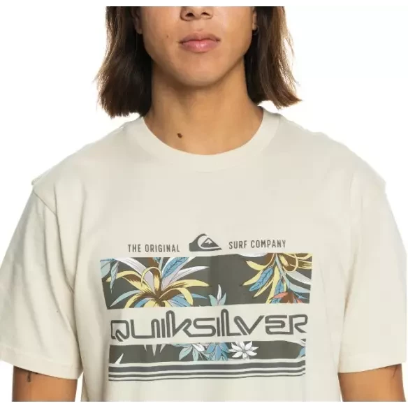 Camiseta quiksilver Tropical Rainbow beige