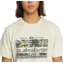 T-shirt Quiksilver Tropical Rainbow beige