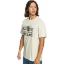 Camiseta quiksilver Tropical Rainbow beige