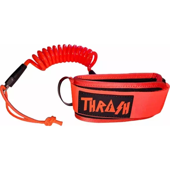 Leash de bodyboard Thrash Biceps V-Grip 8mm Orange