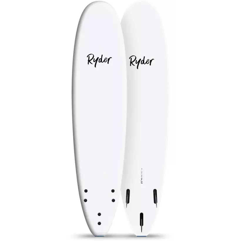 Surfbrett softboard Ryder Mal White