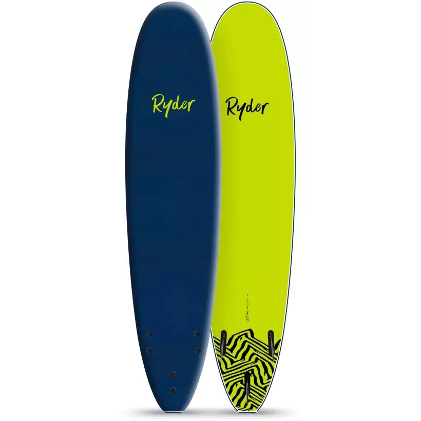 Planche de surf softboard Ryder Mal Blue/Lime
