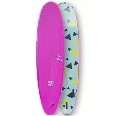 Surfbrett softboard Mobyk Classic Long Violet Jade