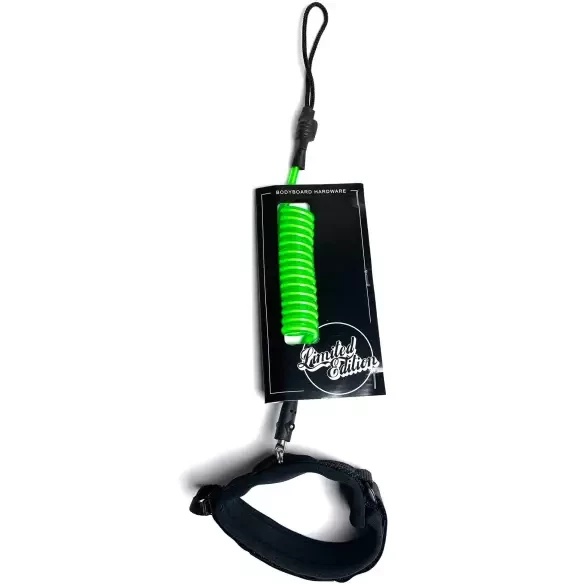 Leash de bodyboard Limited Edition biceps Lime