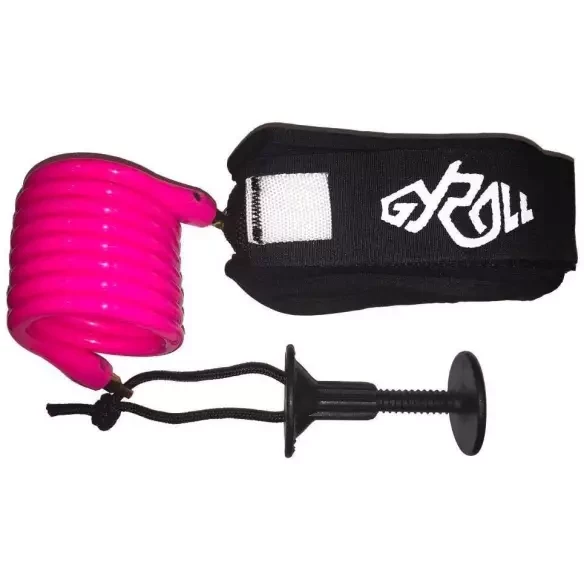 Leash bodyboard Gyroll Biceps Variable Strap Pink