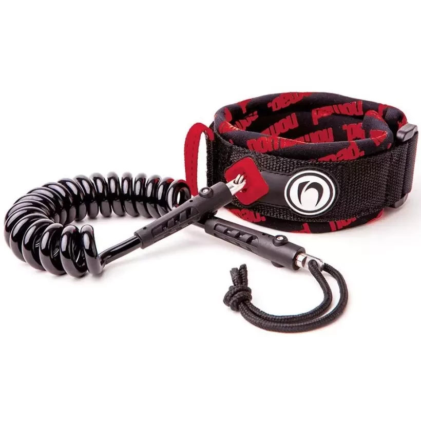 Nomad Pro biceps Bodyboard leash Red