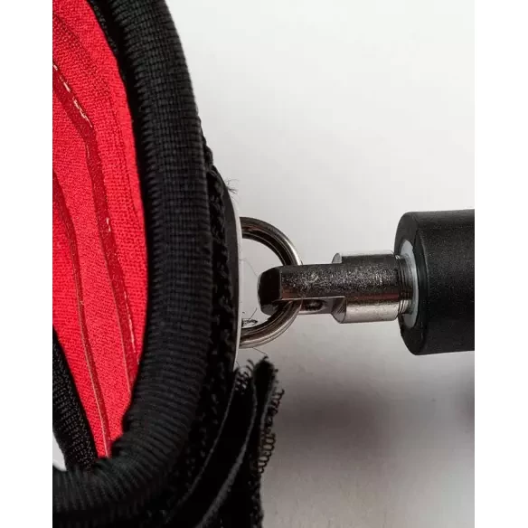 Leash de Bodyboard NMD Pro Biceps Red/Black
