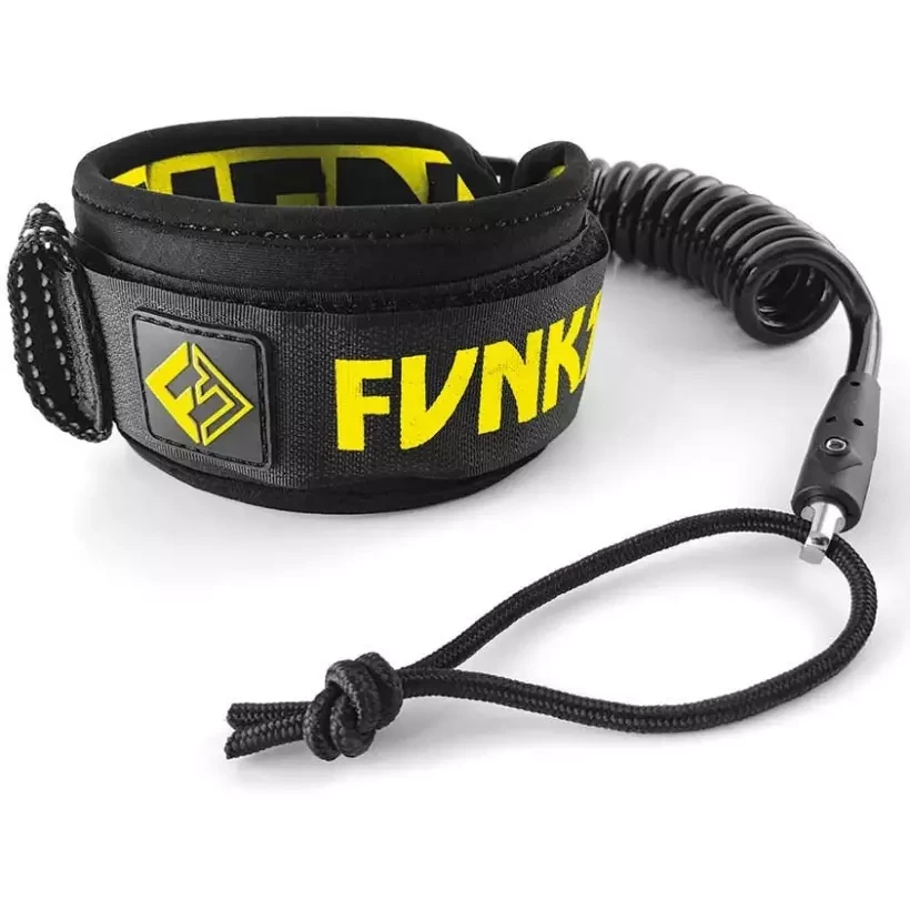 Leash bodyboard Funkshen Biceps Yellow