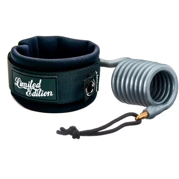 Limited Edition Sylock bicep Bodyboard leash Silver
