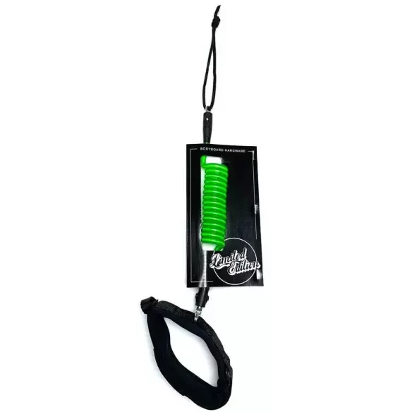 Leash bodyboard Limited Edition Pro bicep Lime