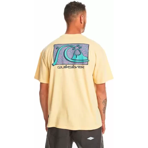 Tee Shirt quiksilver Take Us Back mellow yellow