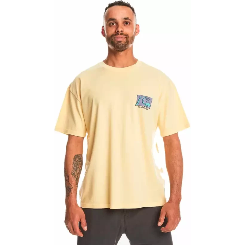 T-shirt Quiksilver Take Us Back mellow yellow