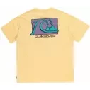 T-shirt Quiksilver Take Us Back mellow yellow