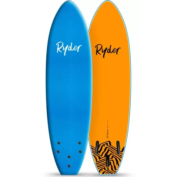 Tavola da surf softboard Ryder Apprentice Thruster Az Blue