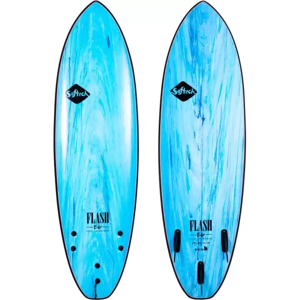 Prancha de surf Softech Flash Eric Geiselman Aqua Marble