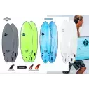 Planche de surf Softech Flash Eric Geiselman Aqua Marble