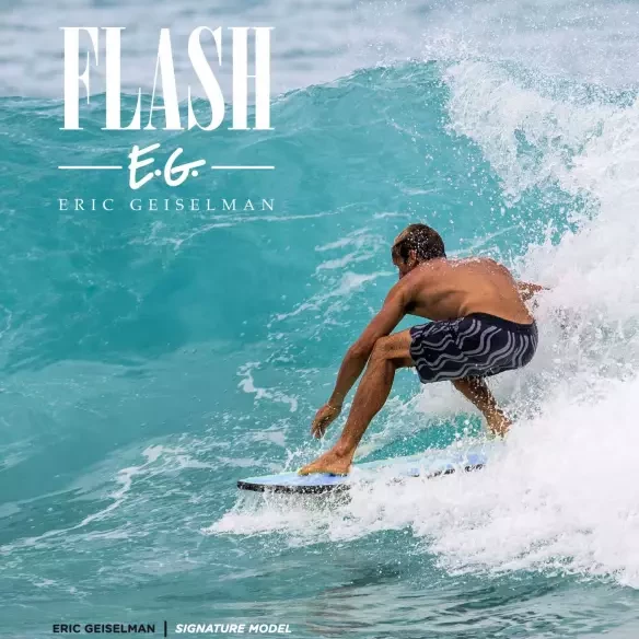 Tabla de surf Softech Flash Eric Geiselman Grey Marble