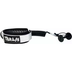 Bodyboard leash Thrash Biceps V-Grip 8mm Black And White