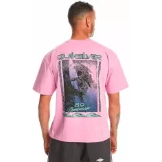 Tee Shirt quiksilver back flash violet 2