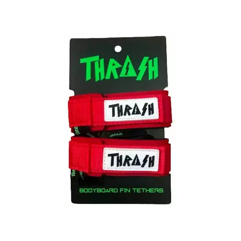 Leash de palmes de bodyboard Thrash V-Grip Red