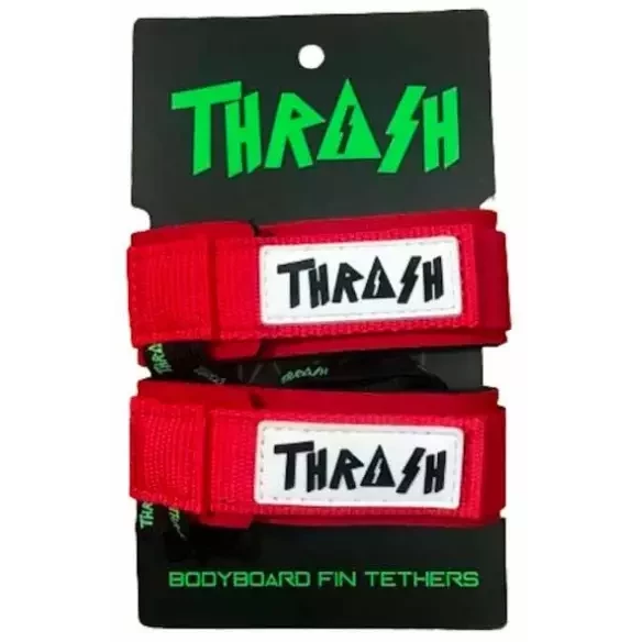 Leash de Pé de pato de bodyboard Thrash V-Grip Red