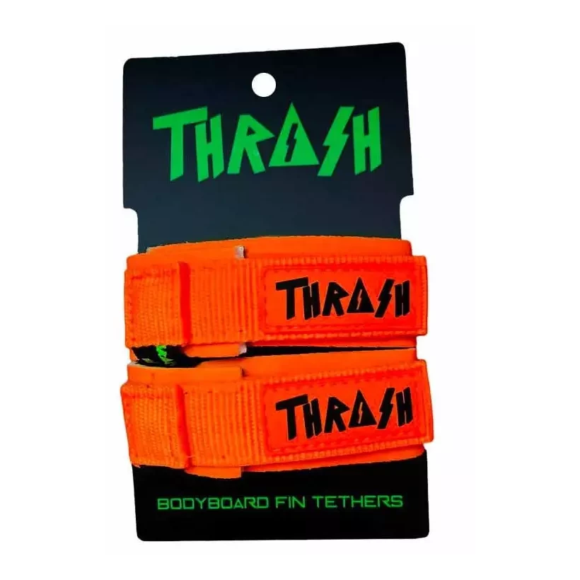 Leash de palmes de bodyboard Thrash V-Grip Orange