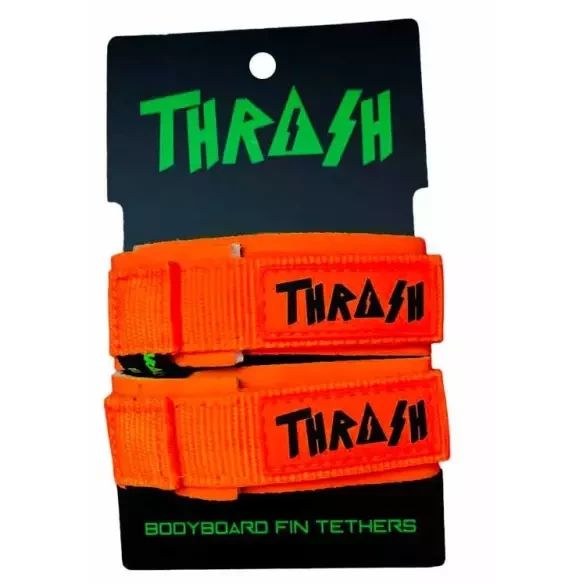 Leash de palmes de bodyboard Thrash V-Grip Orange