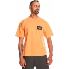 Tee Shirt quiksilver back flash Tangerine