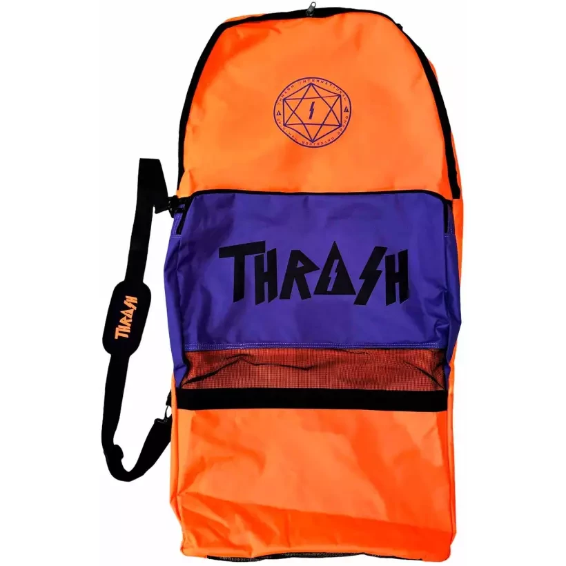 Housse bodyboard Thrash Daily retro Orange/Purple