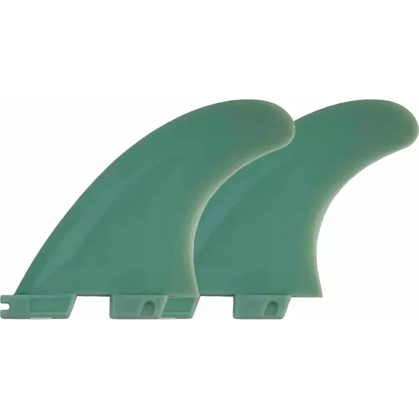 Pinne surf M-Fins Quad Rear Click Tab Light Green