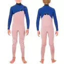 Muta surf Rip Curl Flash-Bomba 4/3mm Chest Zip  Junior 4Wild Berry