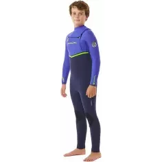 Muta surf Rip Curl Flash-Bomba 4/3mm Chest Zip  Junior 4Wild Berry 2