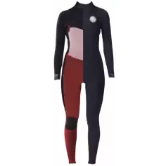 Wetsuit Rip Curl Dawn Patrol Women 4/3mm CZ Black/Multi 2