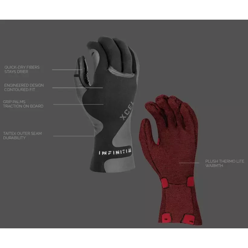Luvas XCEL Infiniti gloves 3mm