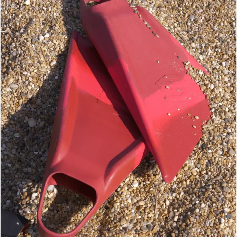 Palmes de bodyboard Sniper Menace Red Duo