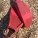Bodyboard-Flossen Sniper Menace Red Duo