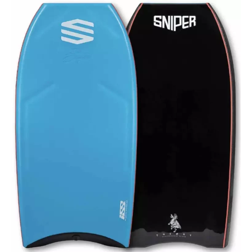 Tabla de Bodyboard Sniper Iain Campbell Theory PP ISS Aqua/Black