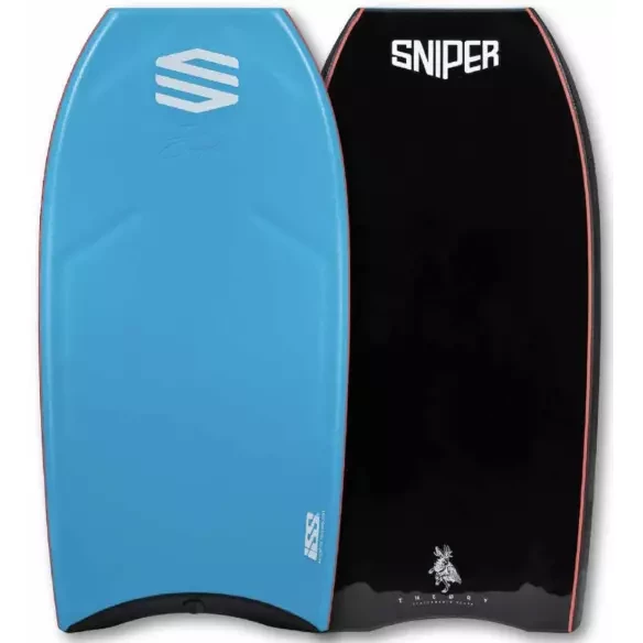 Tabla de Bodyboard Sniper Iain Campbell Theory PP ISS Aqua/Black