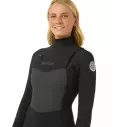 Muta  surf Rip Curl Dawn Patrol Women 4/3mm CZ Black