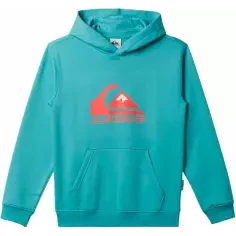 Sweatshirt Quiksilver big logo turquesa Junior