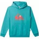 Sweat-shirt Quiksilver big logo turquesa Junior