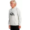 Suéter Quiksilver big logo Beige Junior