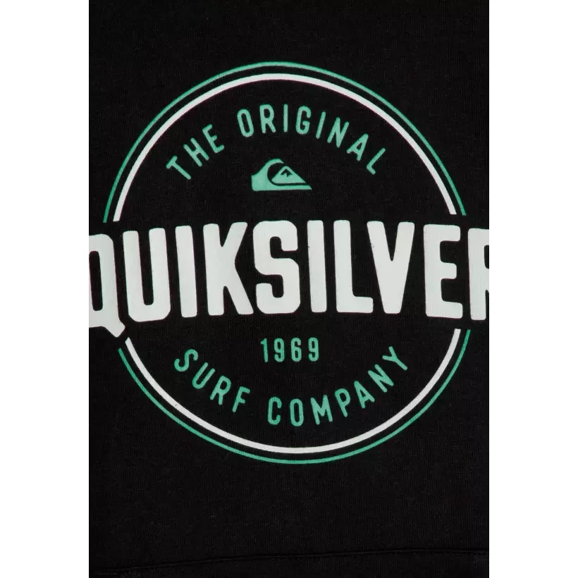Felpa Quiksilver Circle Up Black Junior