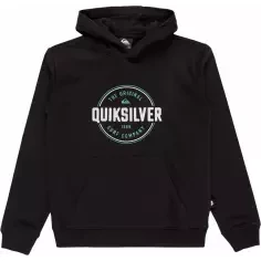 Sweat-shirt Quiksilver Circle Up Black Junior