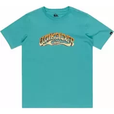 Maglietta Quiksilver BUBBLE ARCH turquesa  Junior